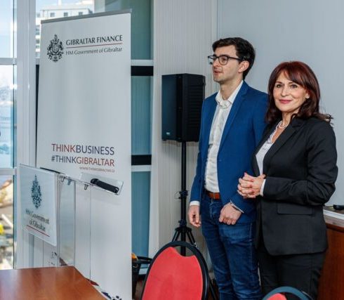 At a Gibraltar Finance event